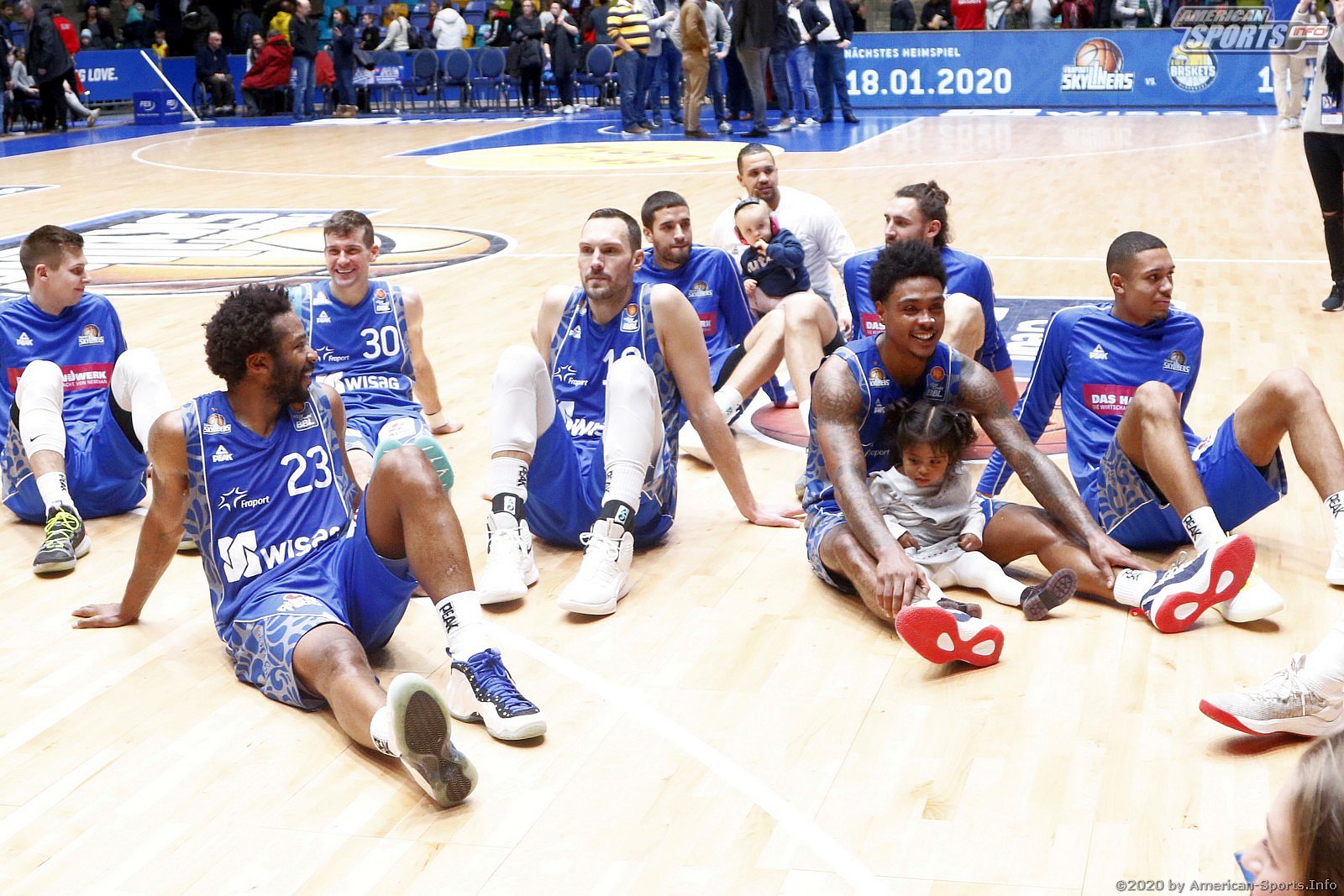 BBL: Fraport Skyliners Frankfurt vs Jobstars 46ers Giessen 81:65 04.01.2020