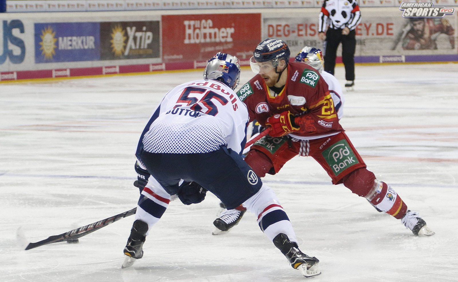 DEL Düsseldorfer EG vs EHC RedBull München 2:5 13.01.2019