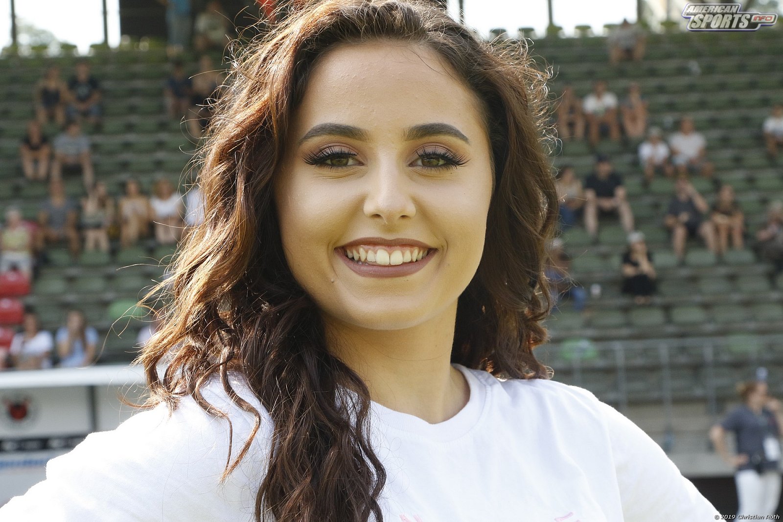 Die Cologne Cheerdance Cheerleader beim Heimspiel gegen die Hildesheim Invaders am 25.08.2019