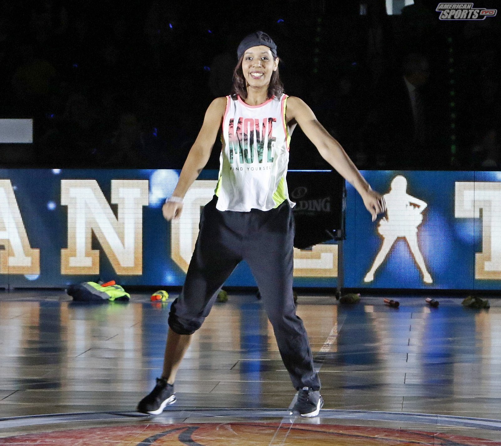 Das Frankfurt Skyliners Danceteam beim BBL Pokal Heimspiel gegen ALBA Berlin am 20.01.2019