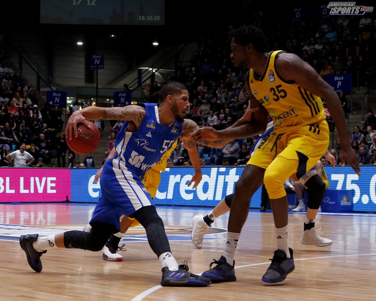 BBL: Fraport Skyliners Frankfurt vs Alba Berlin 86:99 03.03.2019