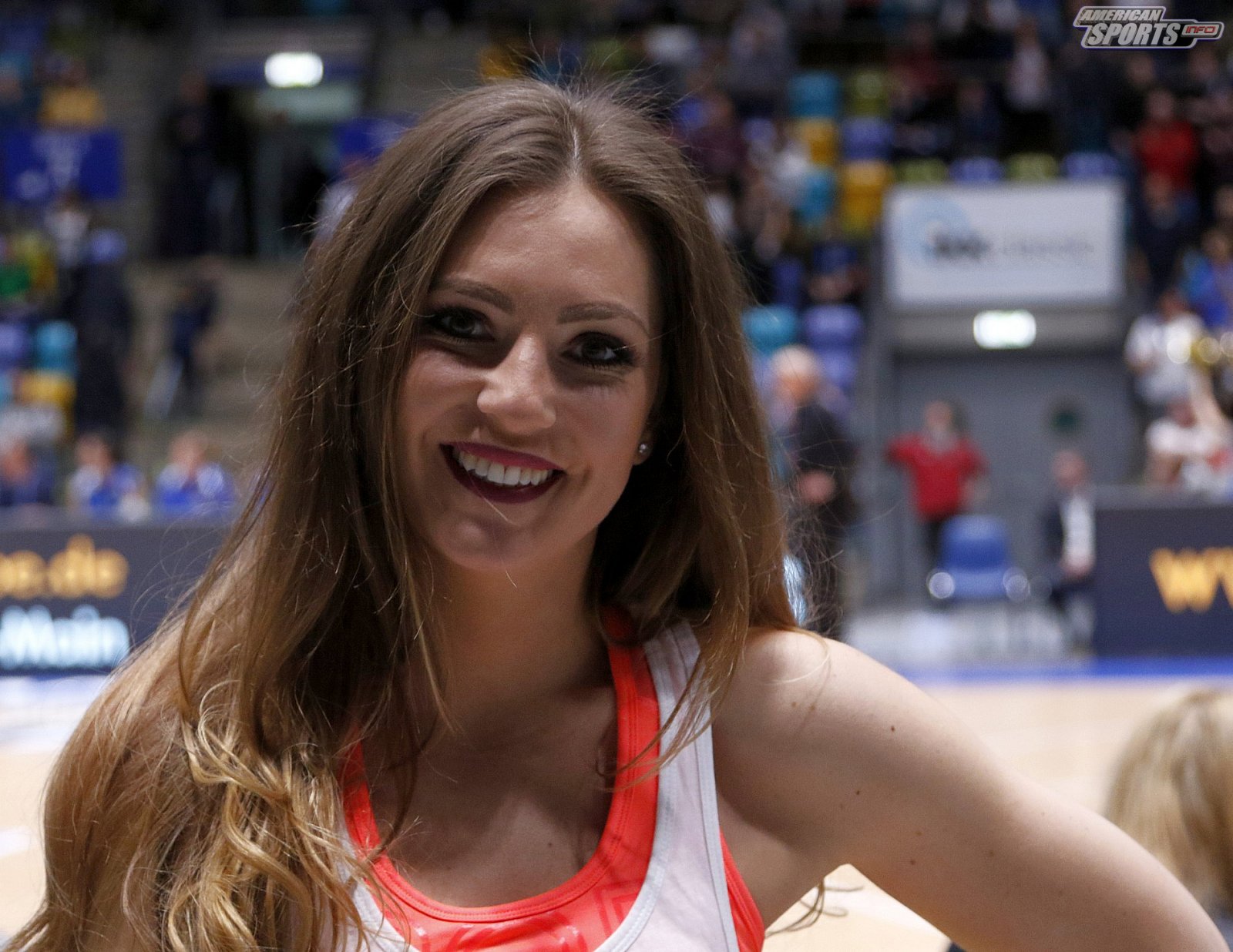 Das Frankfurt Skyliners Danceteam beim BBL Heimspiel gegen Alba Berlin am 03.03.2019