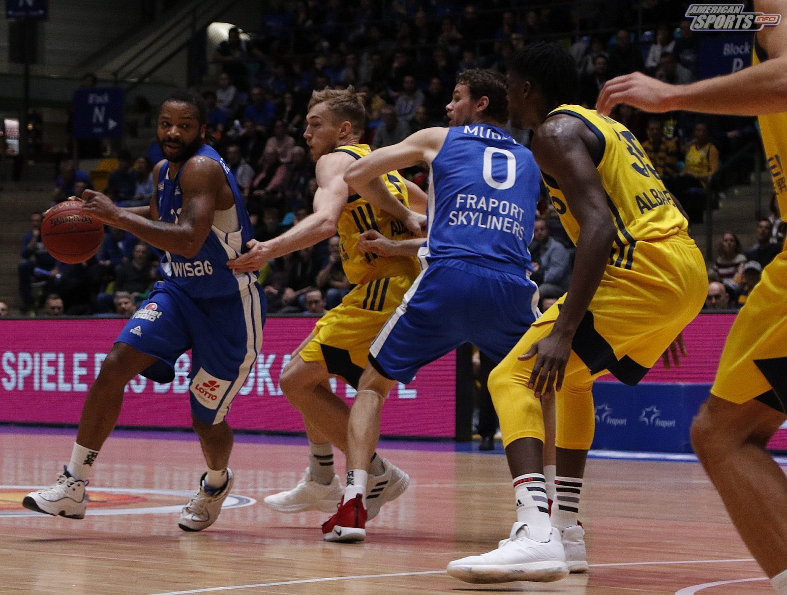 BBL Pokal: Fraport Skyliners Frankfurt vs ALBA Berlin 70:102 20.01.2019