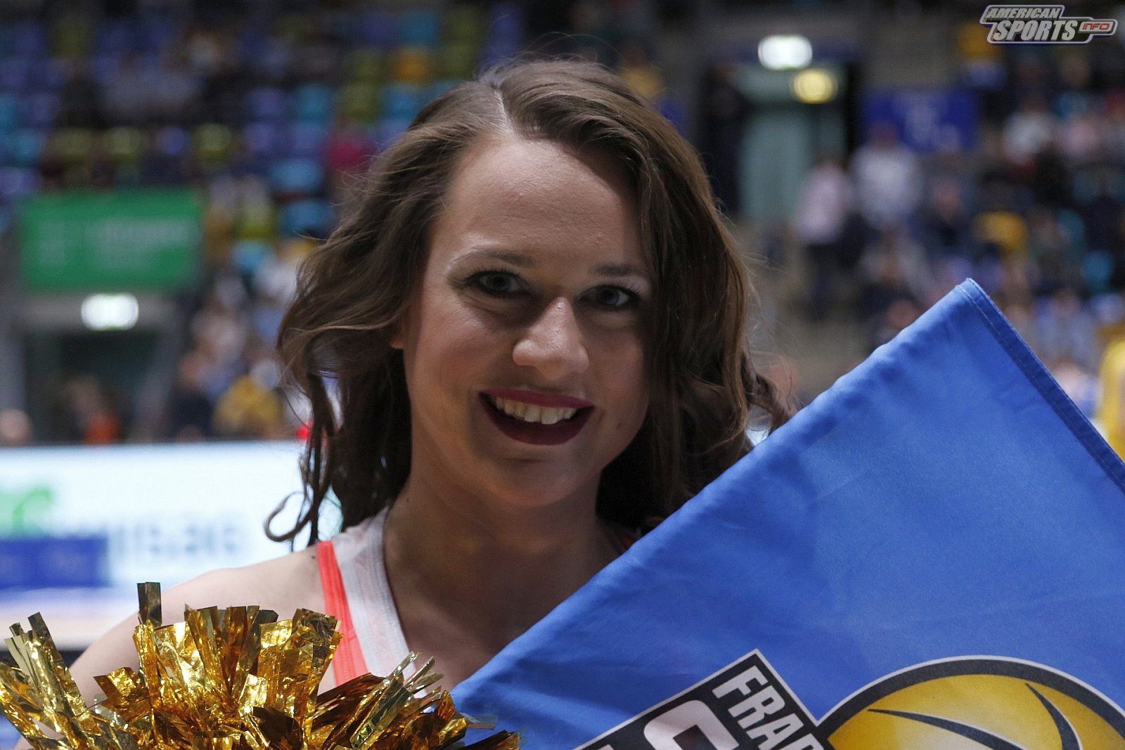 Das Frankfurt Skyliners Danceteam beim BBL Heimspiel gegen Alba Berlin am 03.03.2019