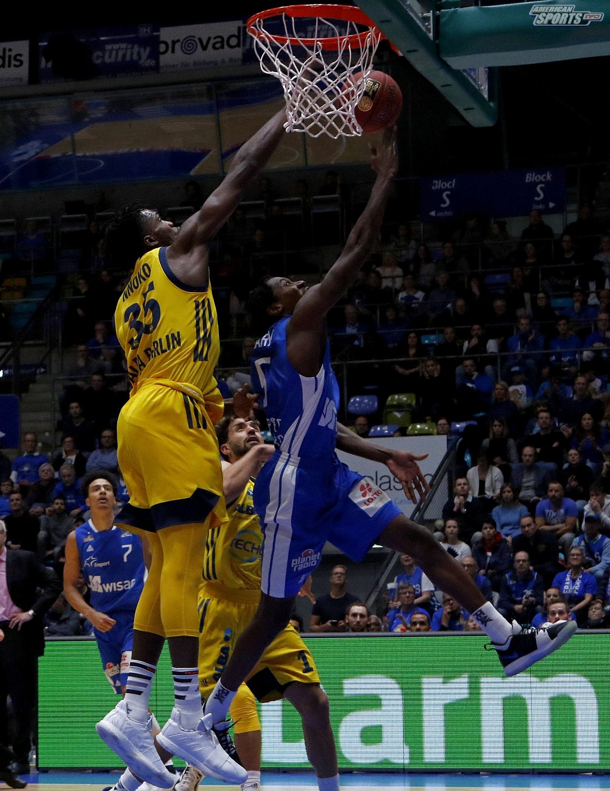 BBL Pokal: Fraport Skyliners Frankfurt vs ALBA Berlin 70:102 20.01.2019