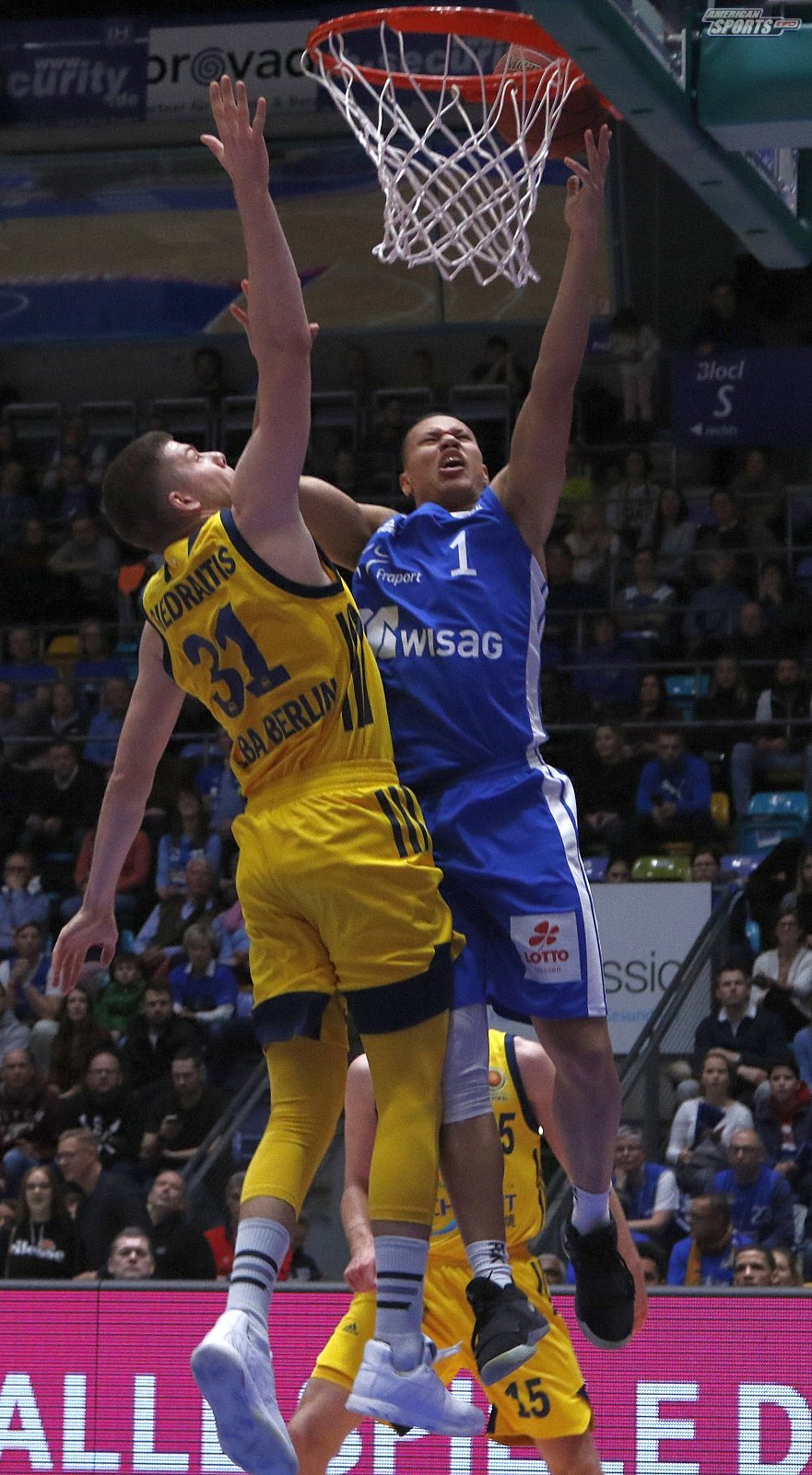 BBL Pokal: Fraport Skyliners Frankfurt vs ALBA Berlin 70:102 20.01.2019