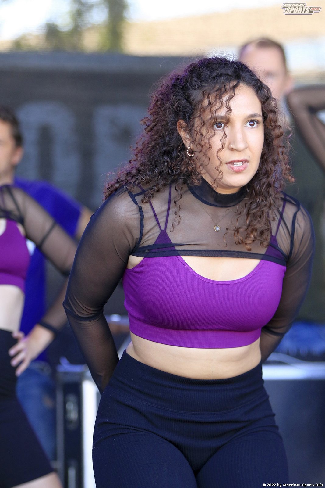 ELF: Die Frankfurt Galaxy Dancers und Loona beim Heimspiel gegen die Raiders Tirol am 28.08.2022