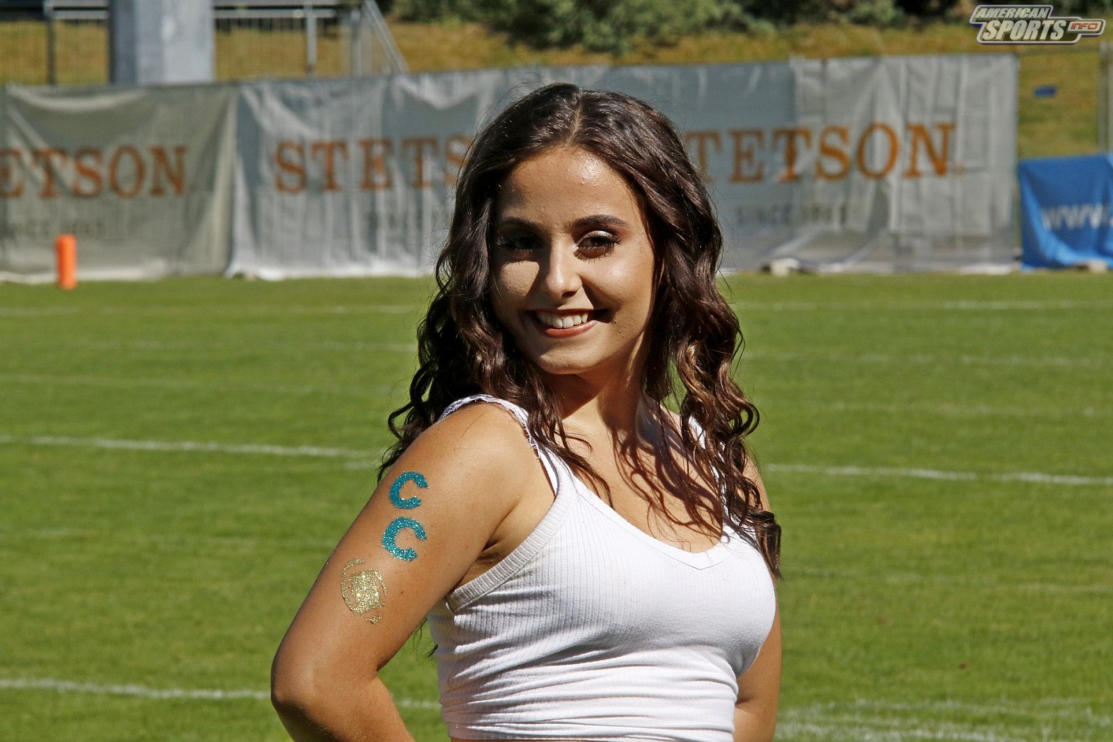 Die Cologne Cheerdance Cheerleader beim Heimspiel gegen die Berlin Rebels am 29.06.2019