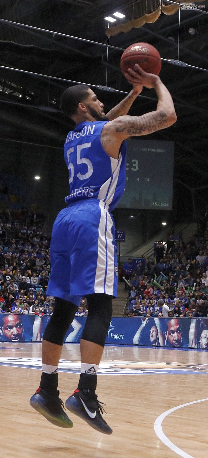 BBL: Fraport Skyliners Frankfurt vs s.Oliver Würzburg 77:91 17.03.2019
