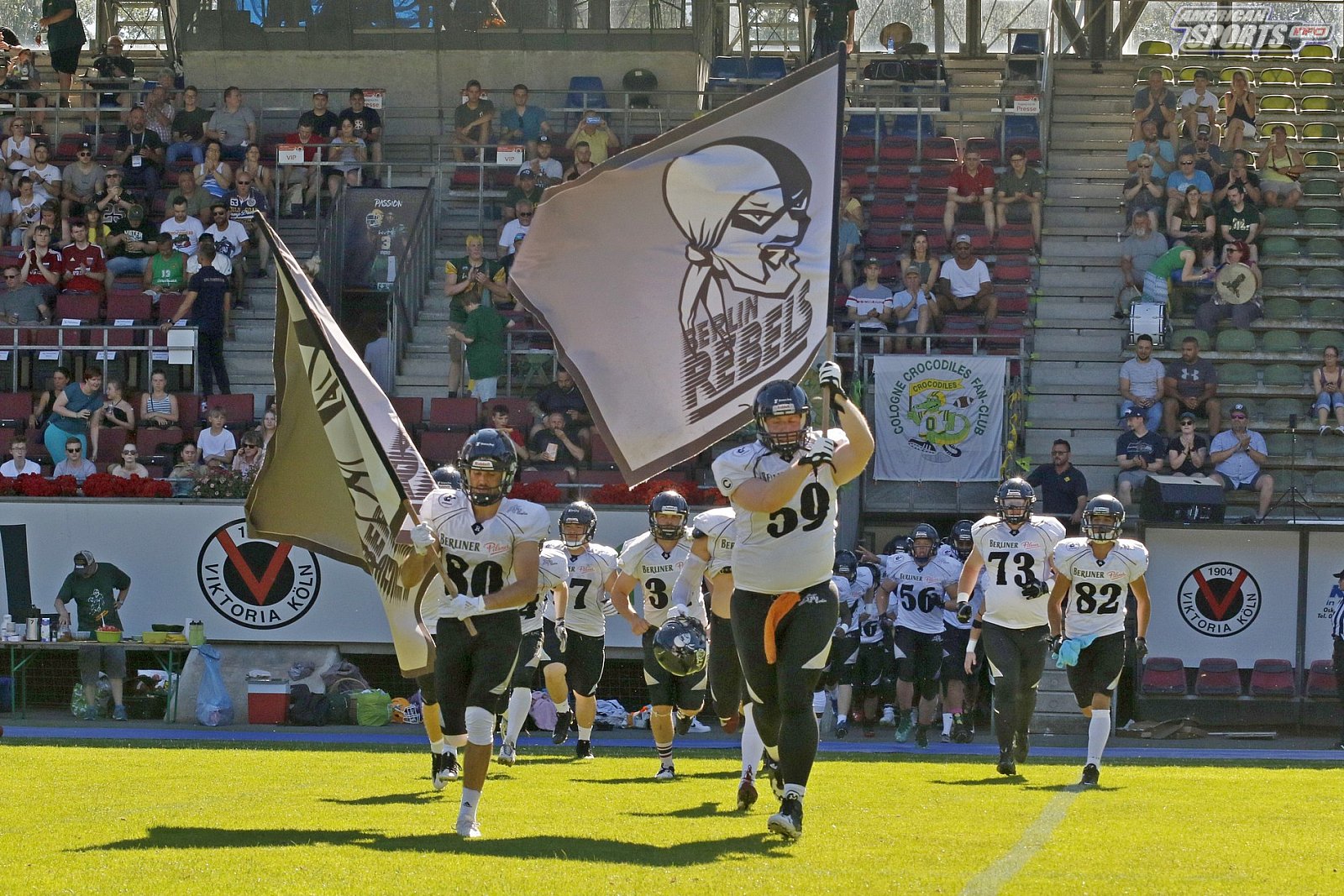 GFL Nord: Cologne Crocodiles vs Berlin Rebels 00:27 29.06.2019