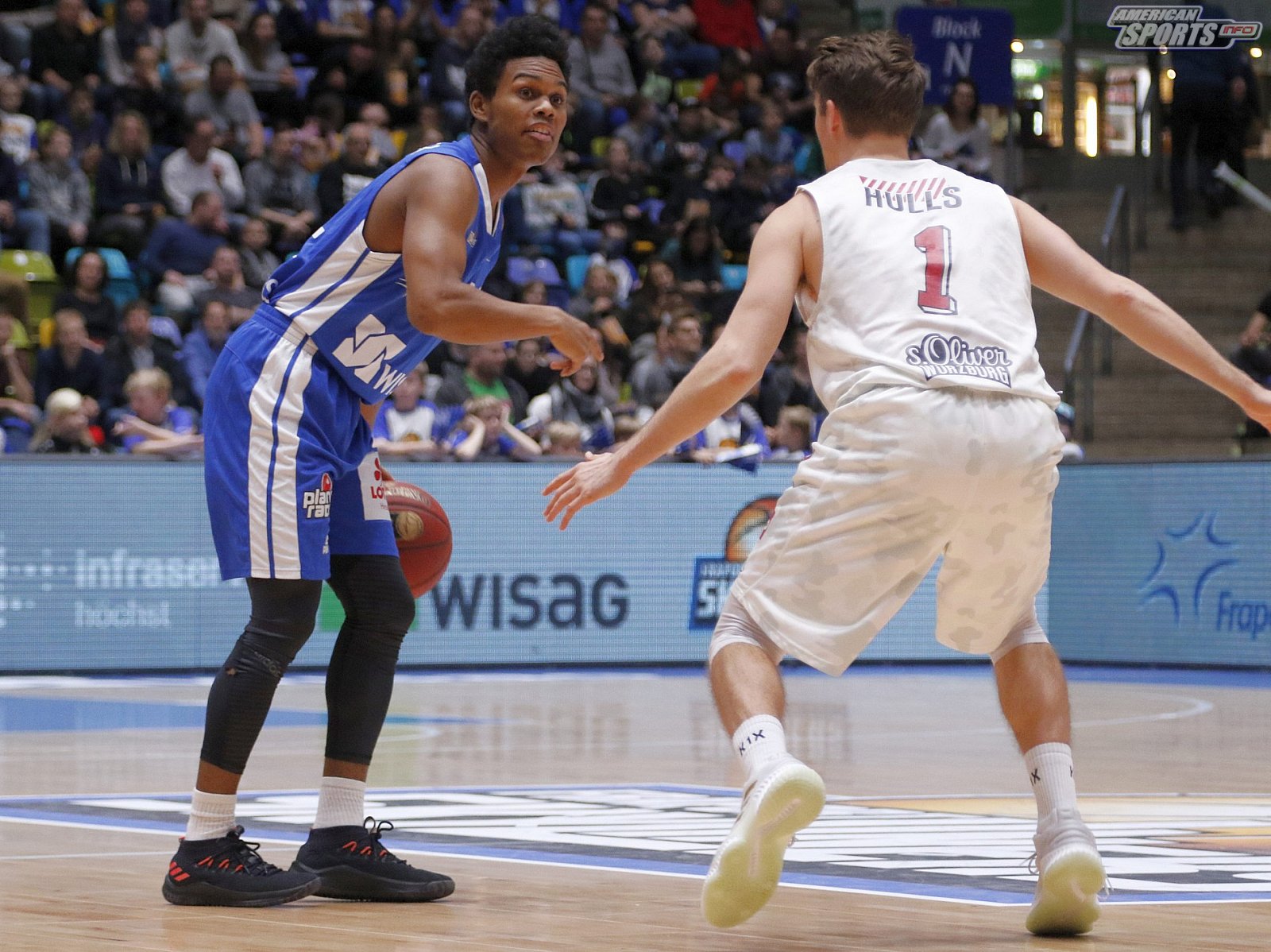 BBL: Fraport Skyliners Frankfurt vs s.Oliver Würzburg 77:91 17.03.2019