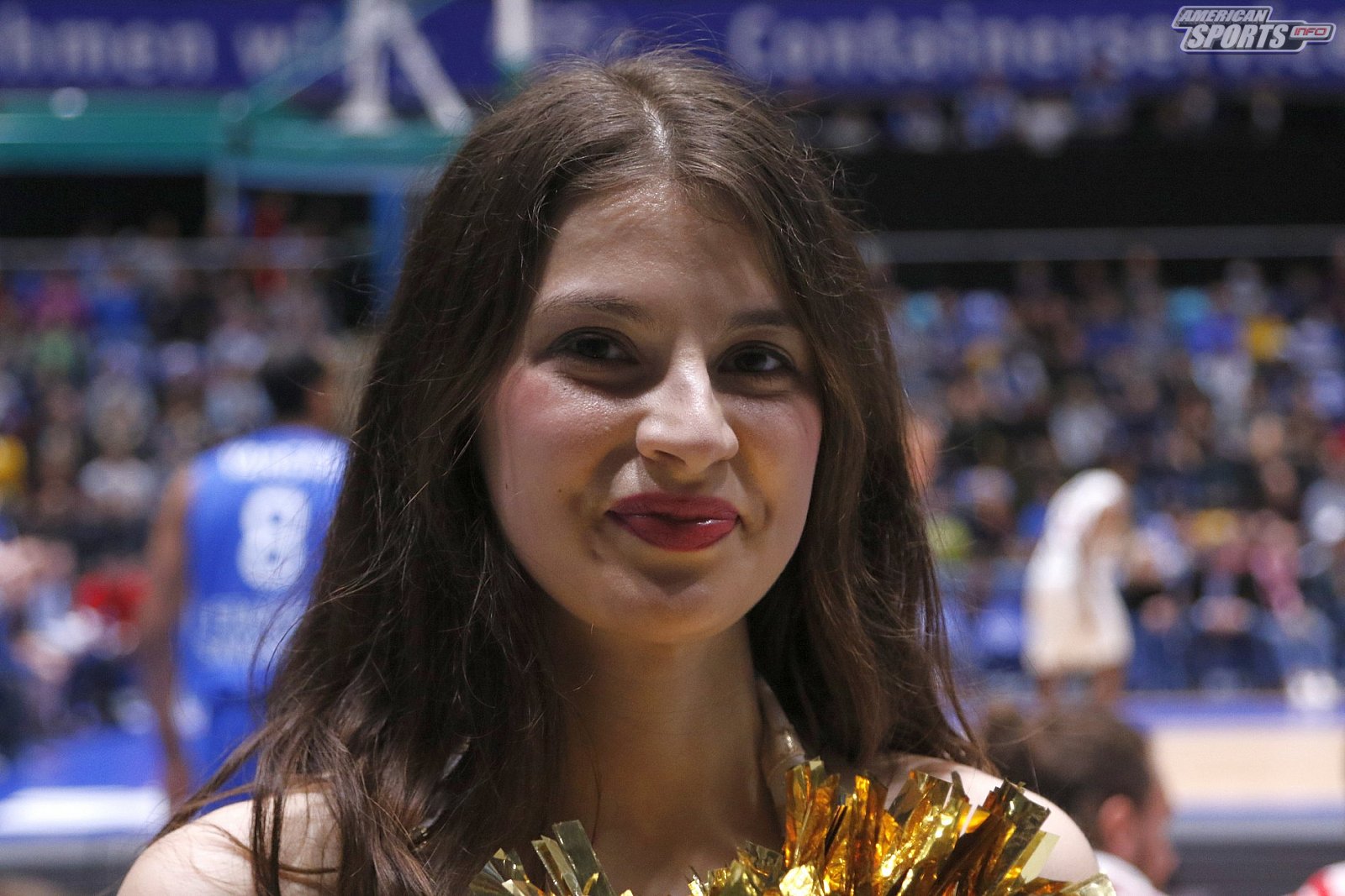 Das Frankfurt Skyliners Danceteam beim BBL Heimspiel gegen s.Oliver Würzburg am 17.03.2019