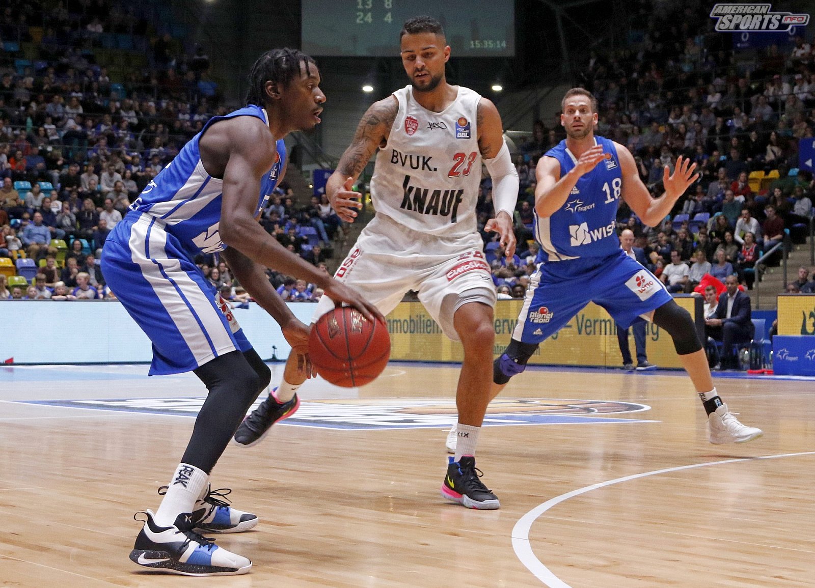 BBL: Fraport Skyliners Frankfurt vs s.Oliver Würzburg 77:91 17.03.2019