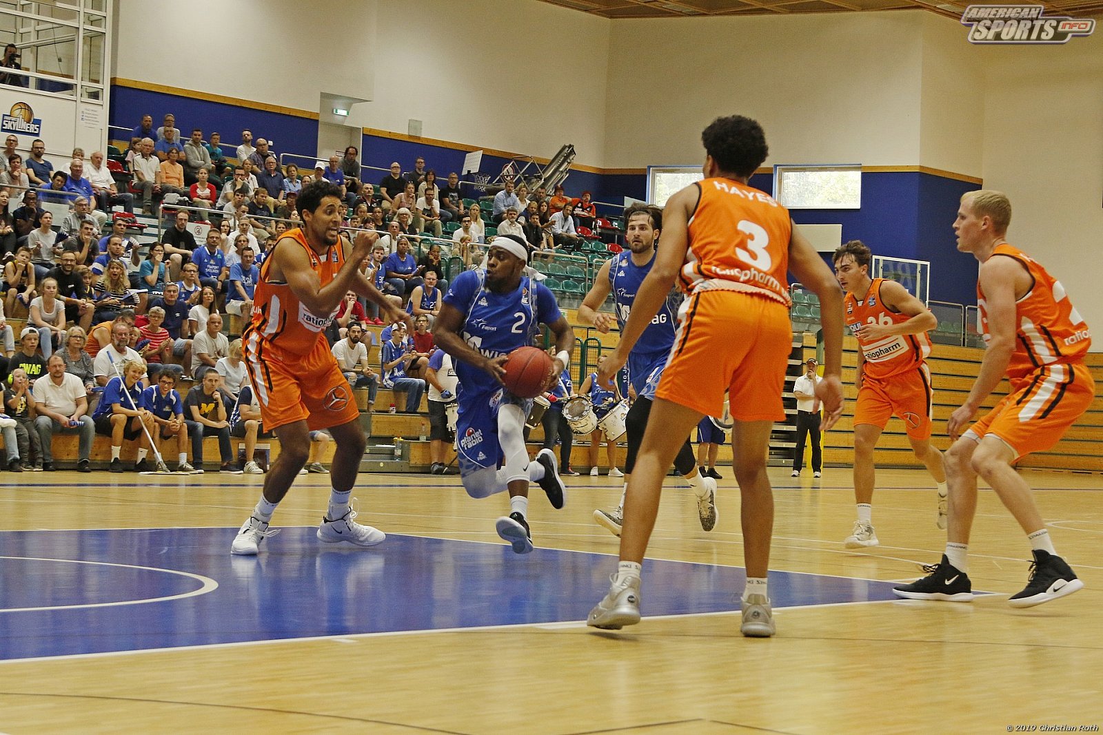 Benefizspiel: Fraport Skyliners vs Ratiopharm Ulm 56:77 15.09.2019