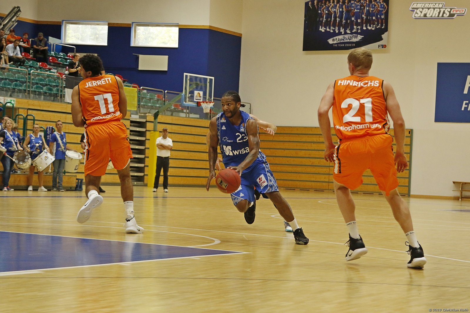 Benefizspiel: Fraport Skyliners vs Ratiopharm Ulm 56:77 15.09.2019