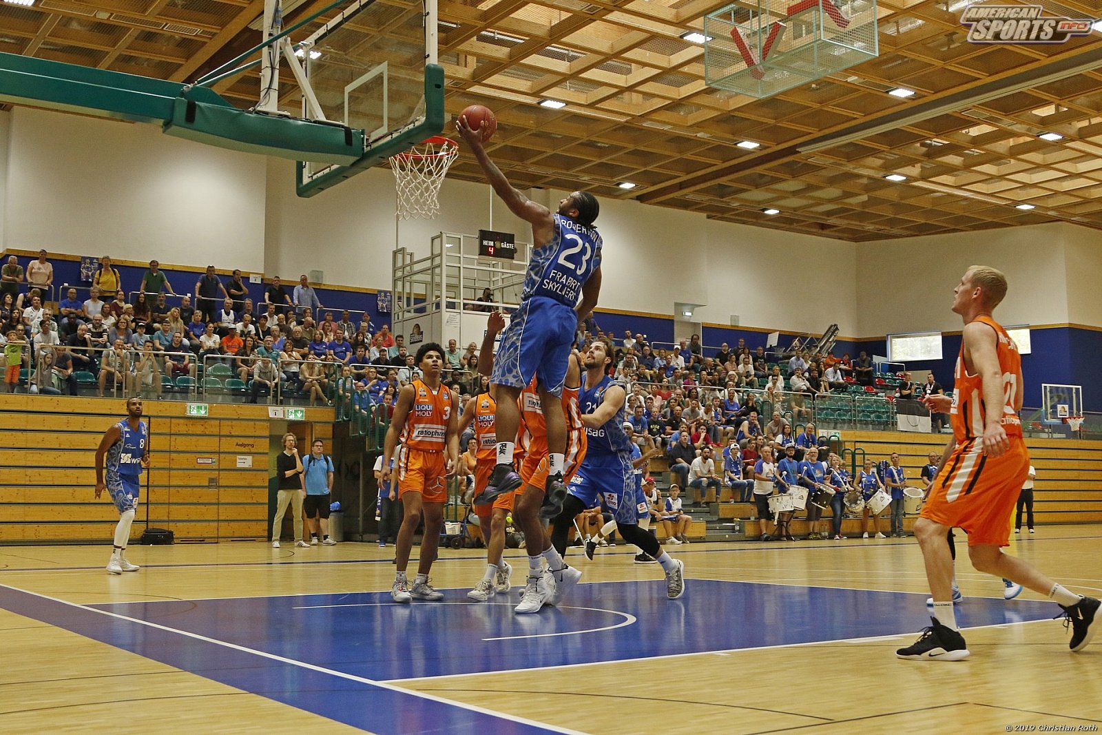 Benefizspiel: Fraport Skyliners vs Ratiopharm Ulm 56:77 15.09.2019