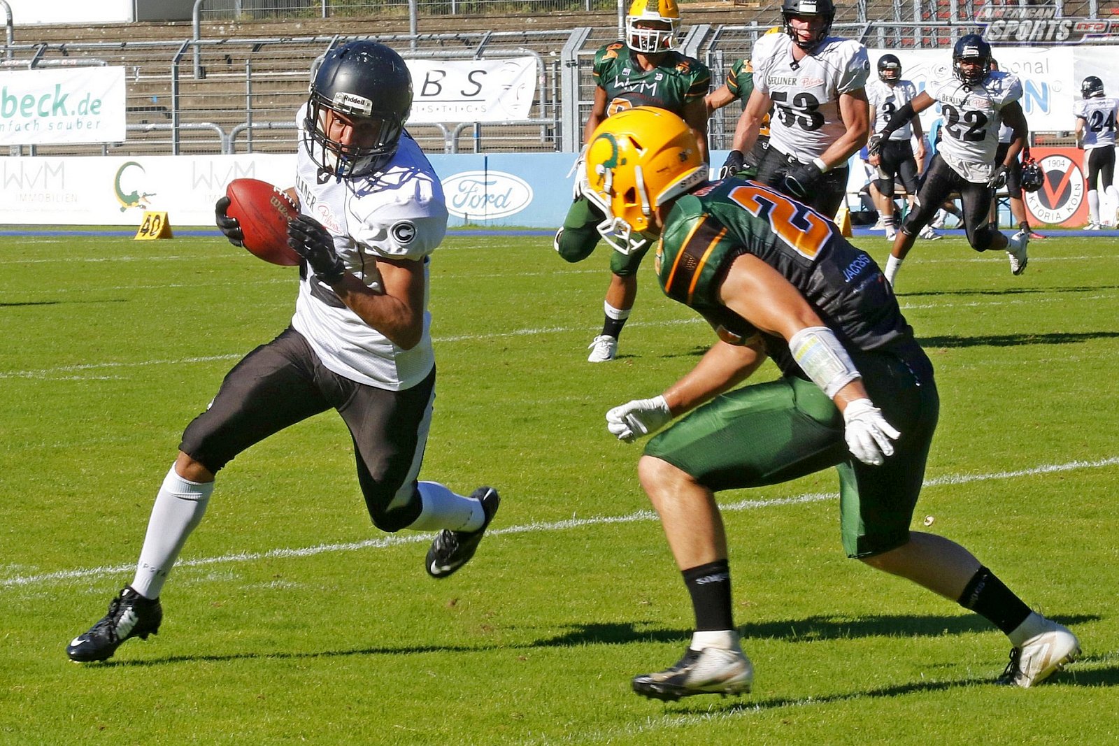 GFL Nord: Cologne Crocodiles vs Berlin Rebels 00:27 29.06.2019