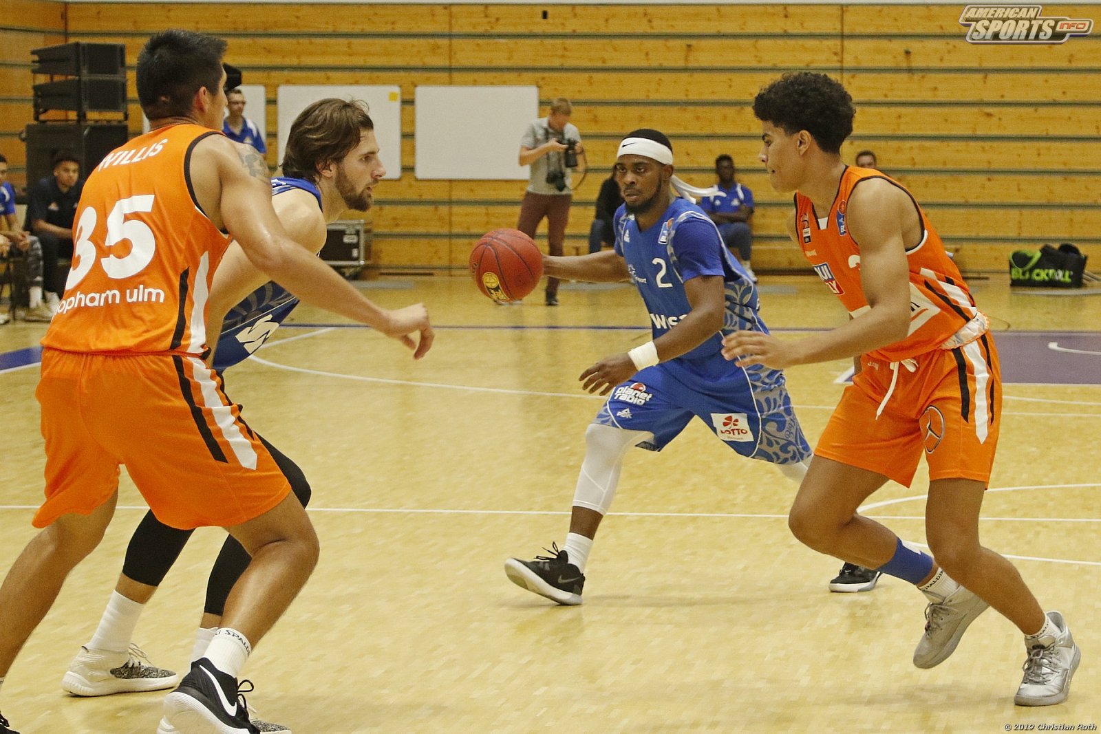 Benefizspiel: Fraport Skyliners vs Ratiopharm Ulm 56:77 15.09.2019