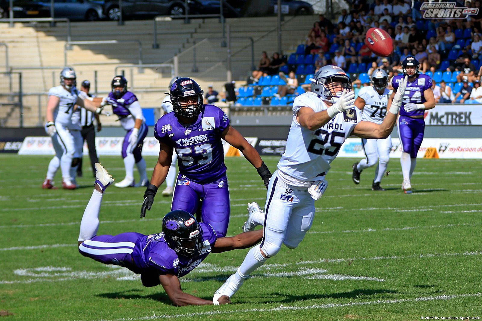 ELF: Frankfurt Galaxy vs Raiders Tirol 36:33 28.08.2022