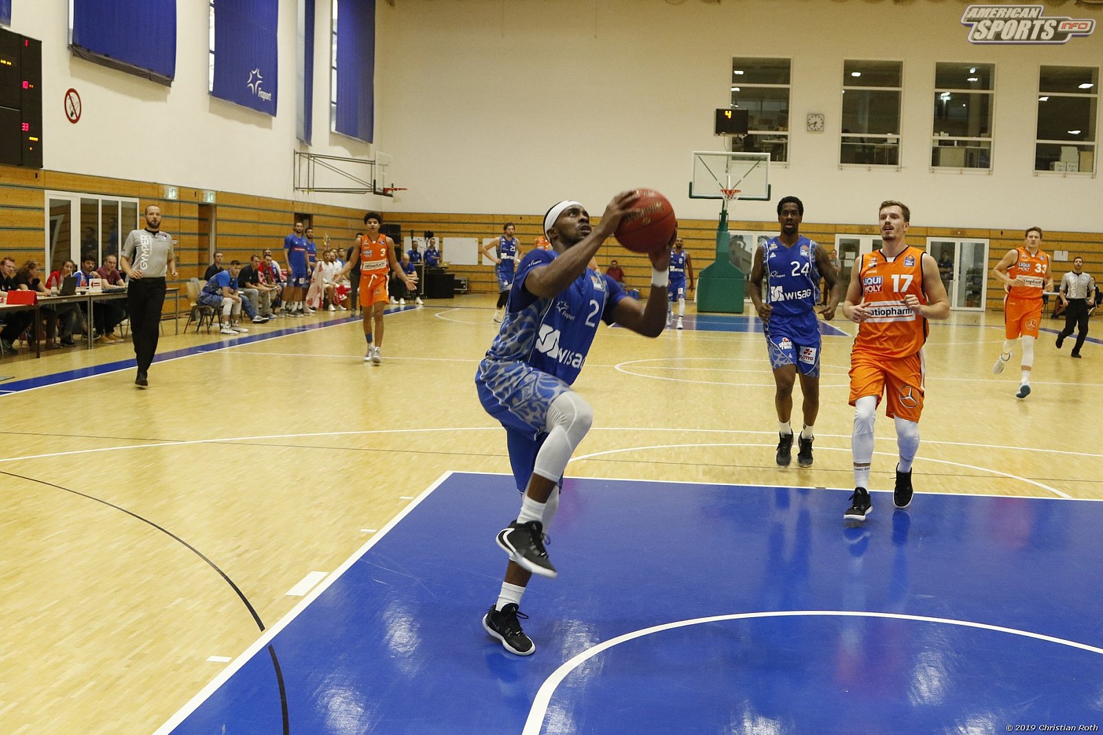 Benefizspiel: Fraport Skyliners vs Ratiopharm Ulm 56:77 15.09.2019