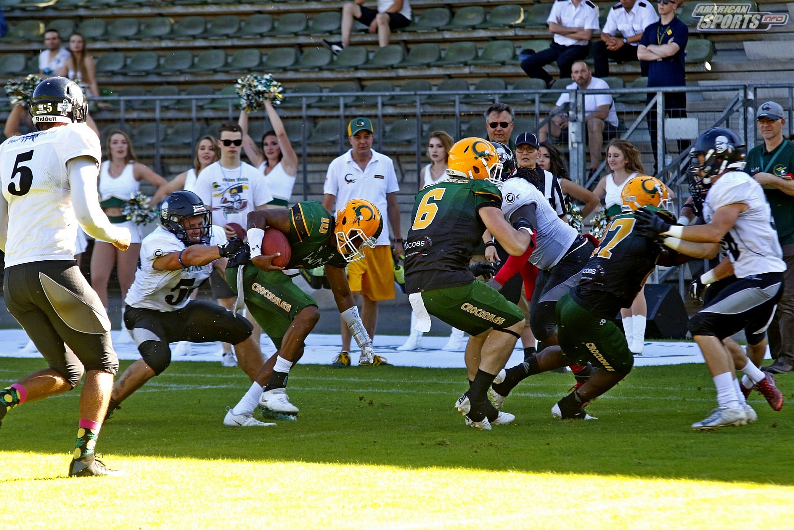 GFL Nord: Cologne Crocodiles vs Berlin Rebels 00:27 29.06.2019