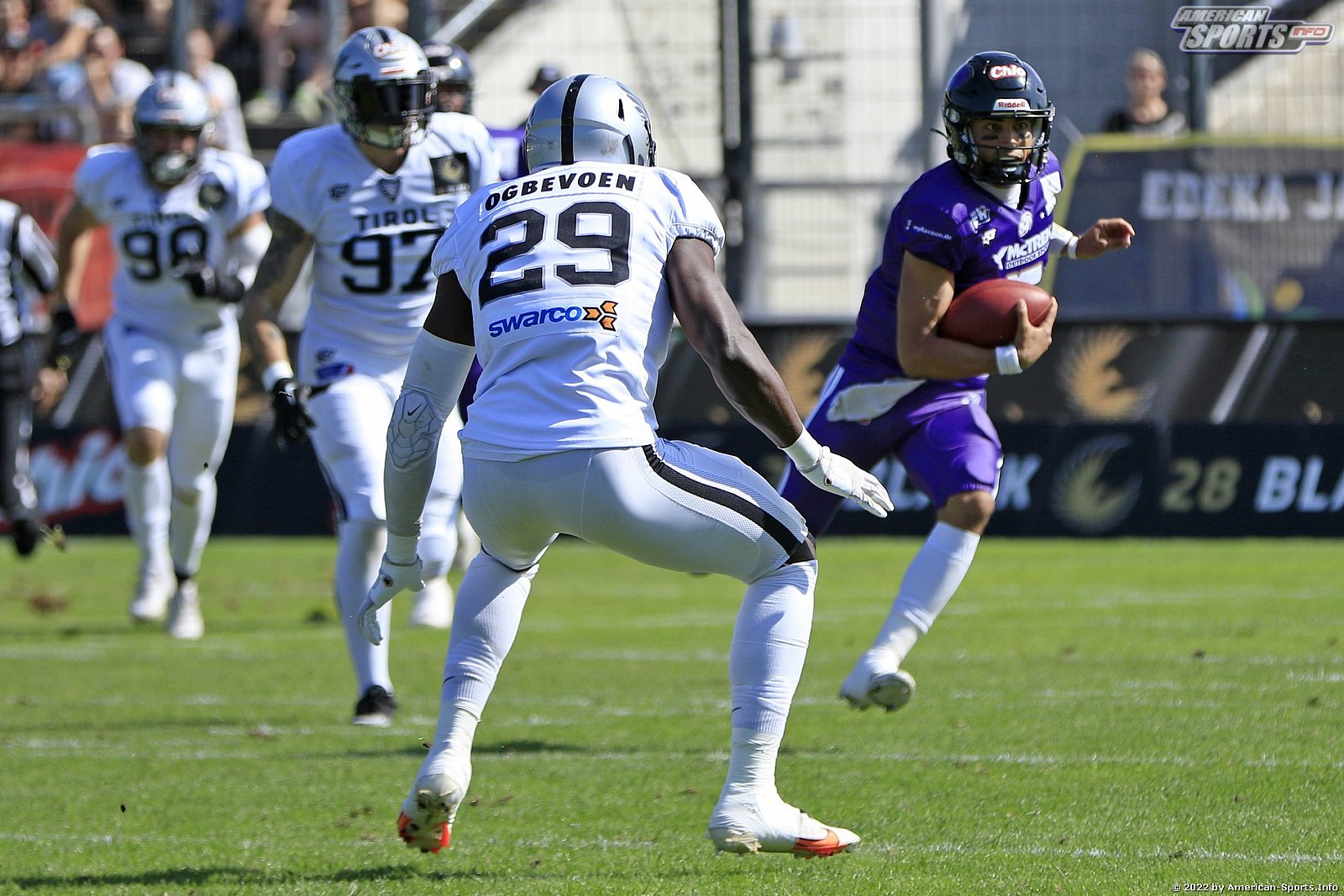 ELF: Frankfurt Galaxy vs Raiders Tirol 36:33 28.08.2022