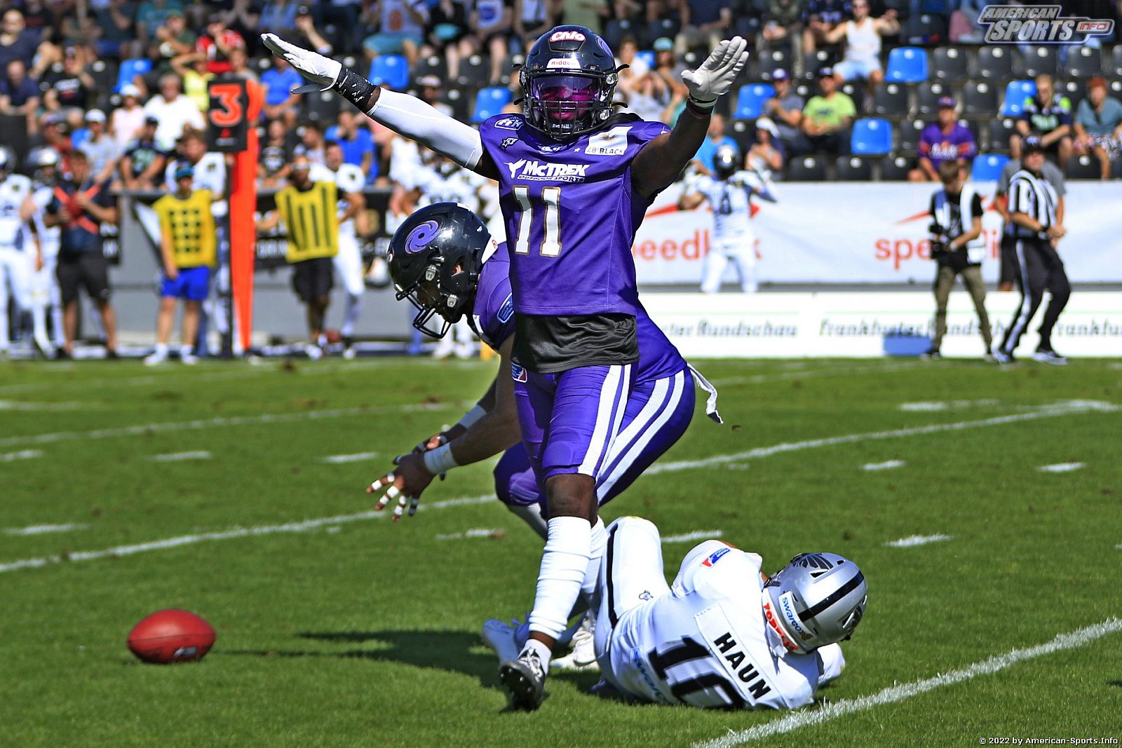 ELF: Frankfurt Galaxy vs Raiders Tirol 36:33 28.08.2022