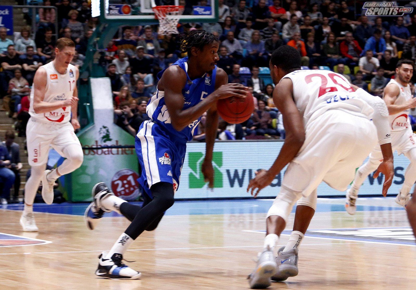 BBL: Fraport Skyliners Frankfurt vs Rasta Vechta 80:100 29.03.2019 