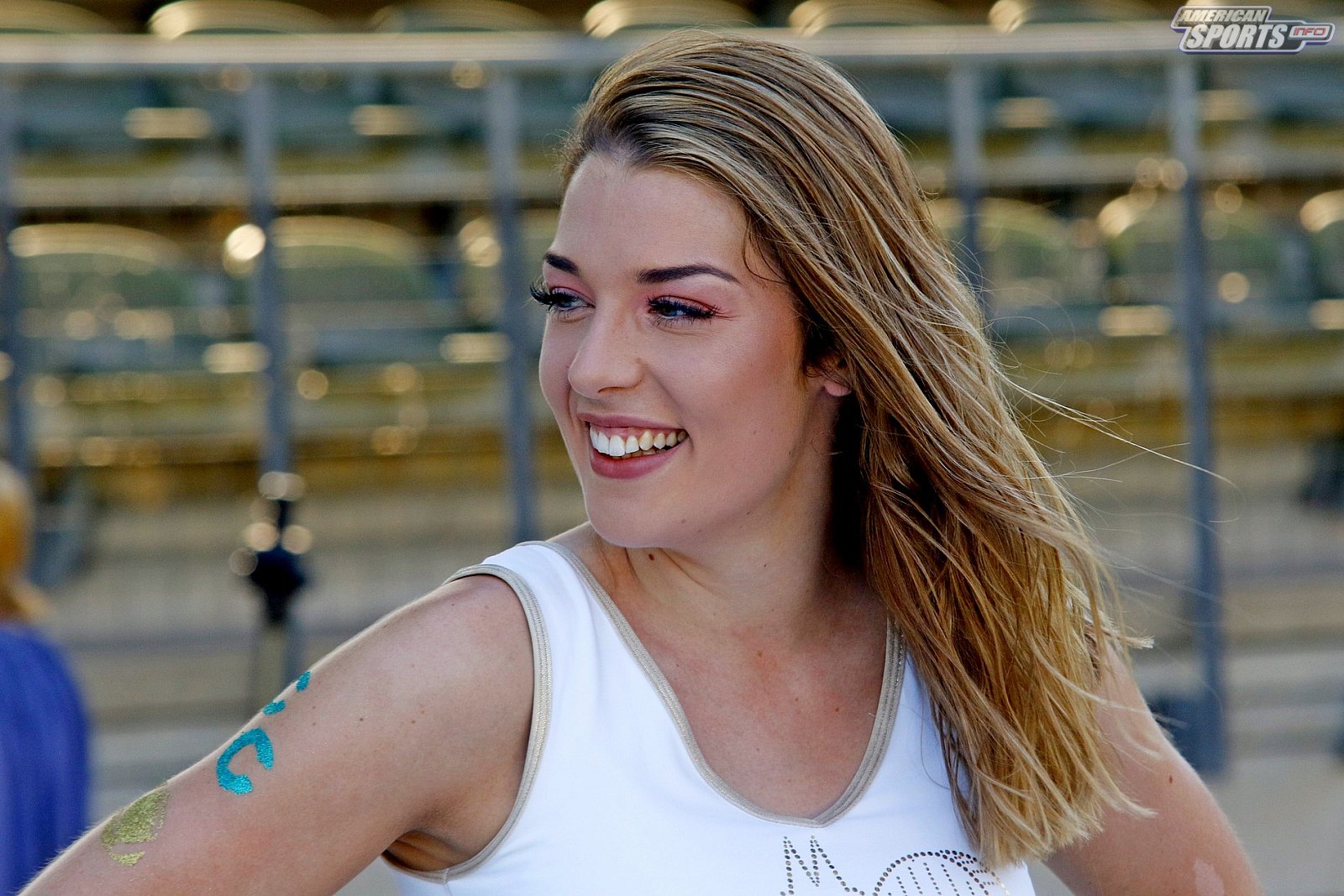 Die Cologne Cheerdance Cheerleader beim Heimspiel gegen die Berlin Rebels am 29.06.2019