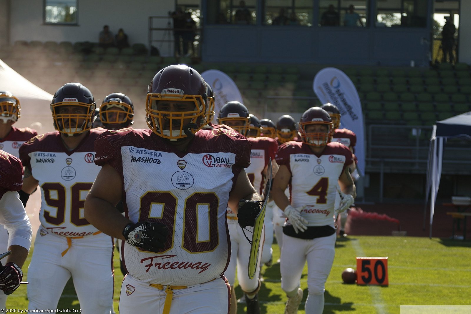 Regio Mitte: Rüsselsheim Crusaders vs BadHomburg Sentinels 14:49 19.09.2020