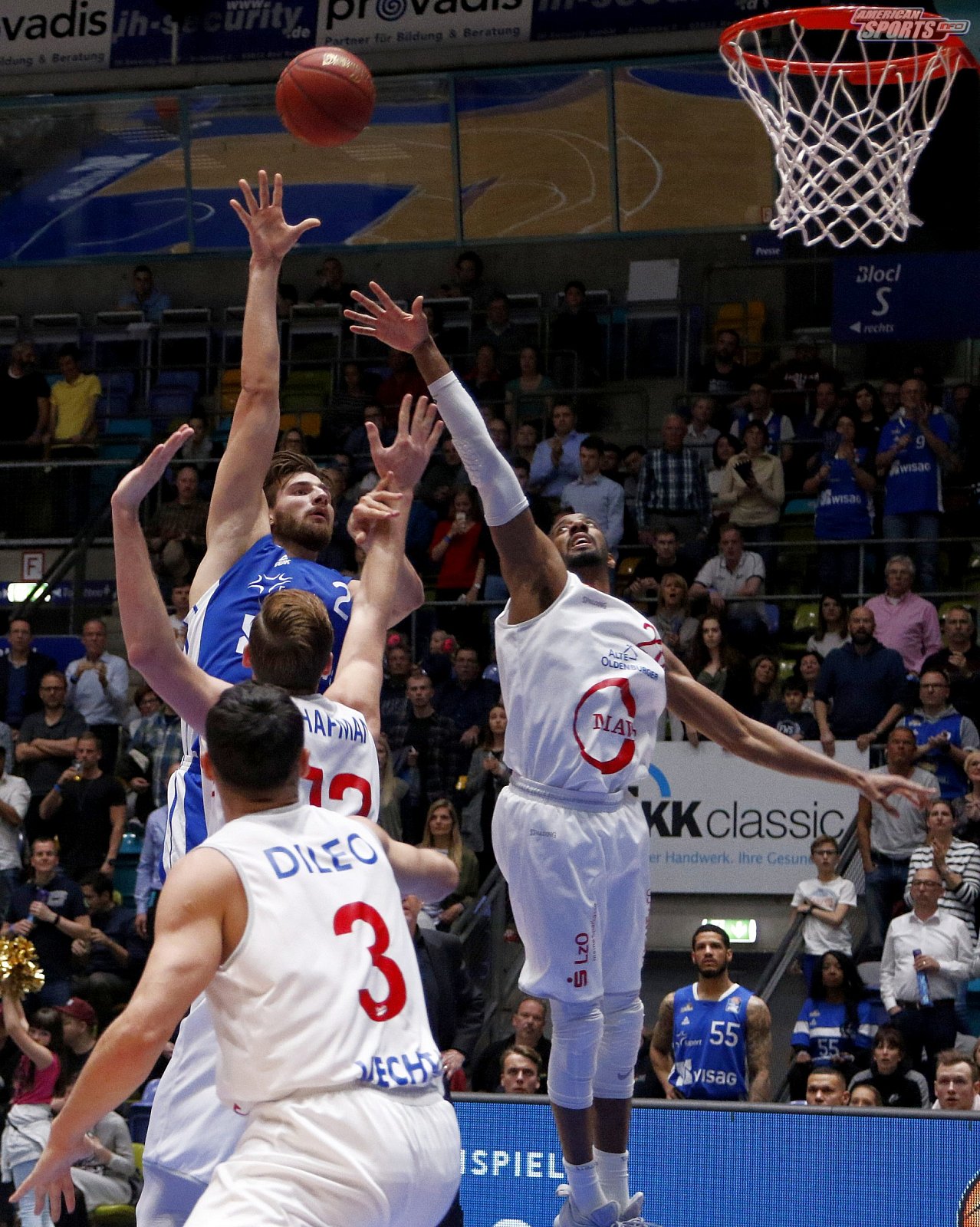 BBL: Fraport Skyliners Frankfurt vs Rasta Vechta 80:100 29.03.2019 