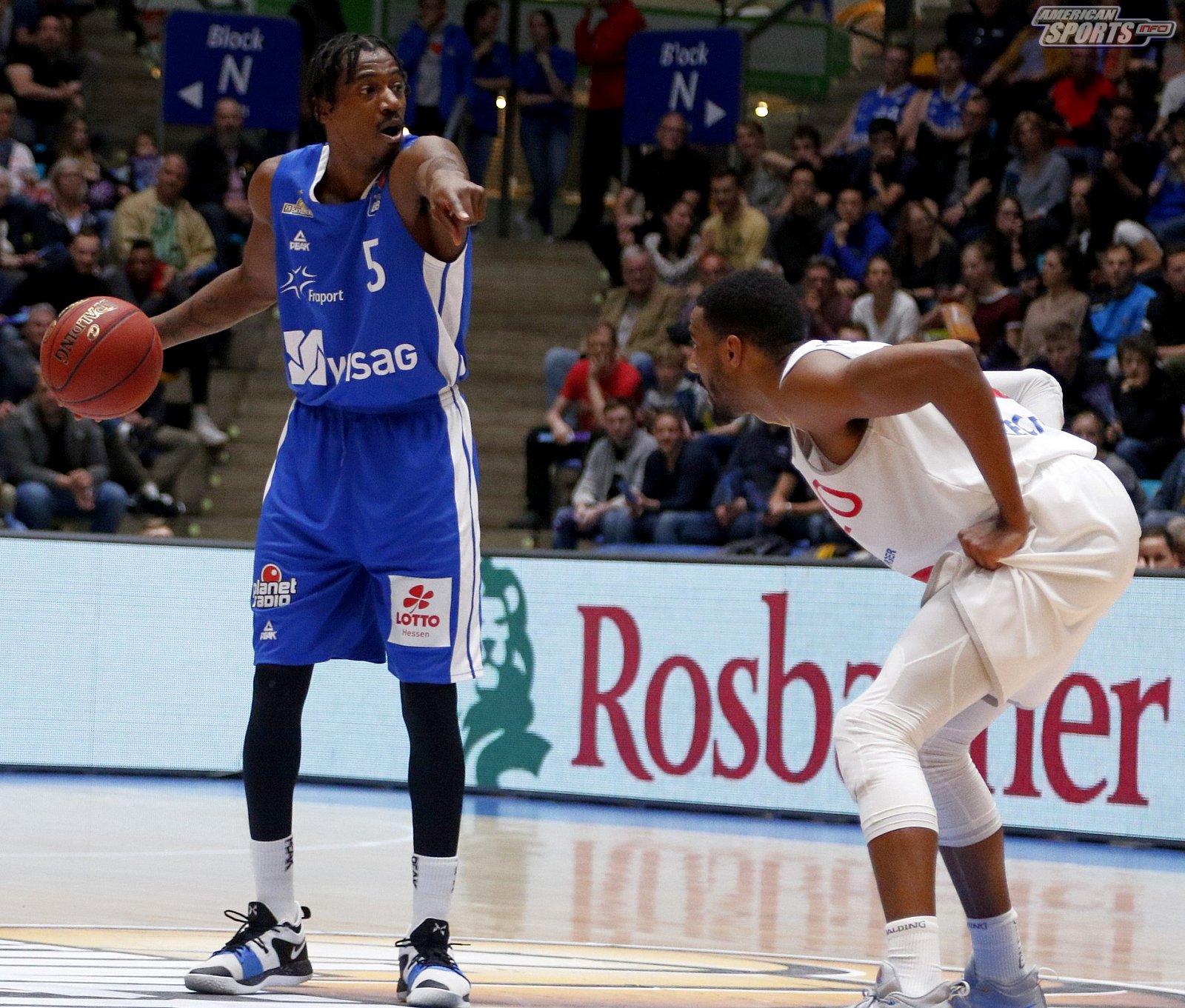 BBL: Fraport Skyliners Frankfurt vs Rasta Vechta 80:100 29.03.2019 