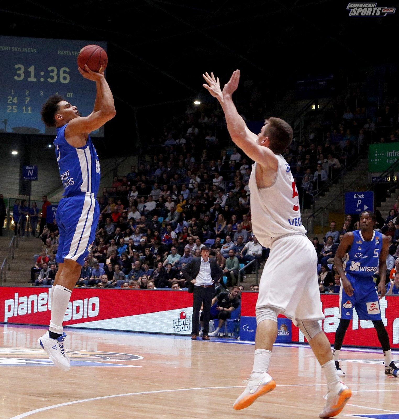 BBL: Fraport Skyliners Frankfurt vs Rasta Vechta 80:100 29.03.2019 