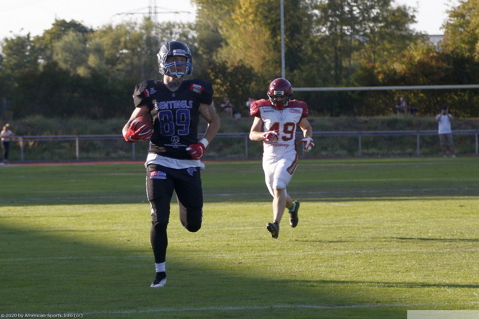 Regio Mitte: Rüsselsheim Crusaders vs BadHomburg Sentinels 14:49 19.09.2020
