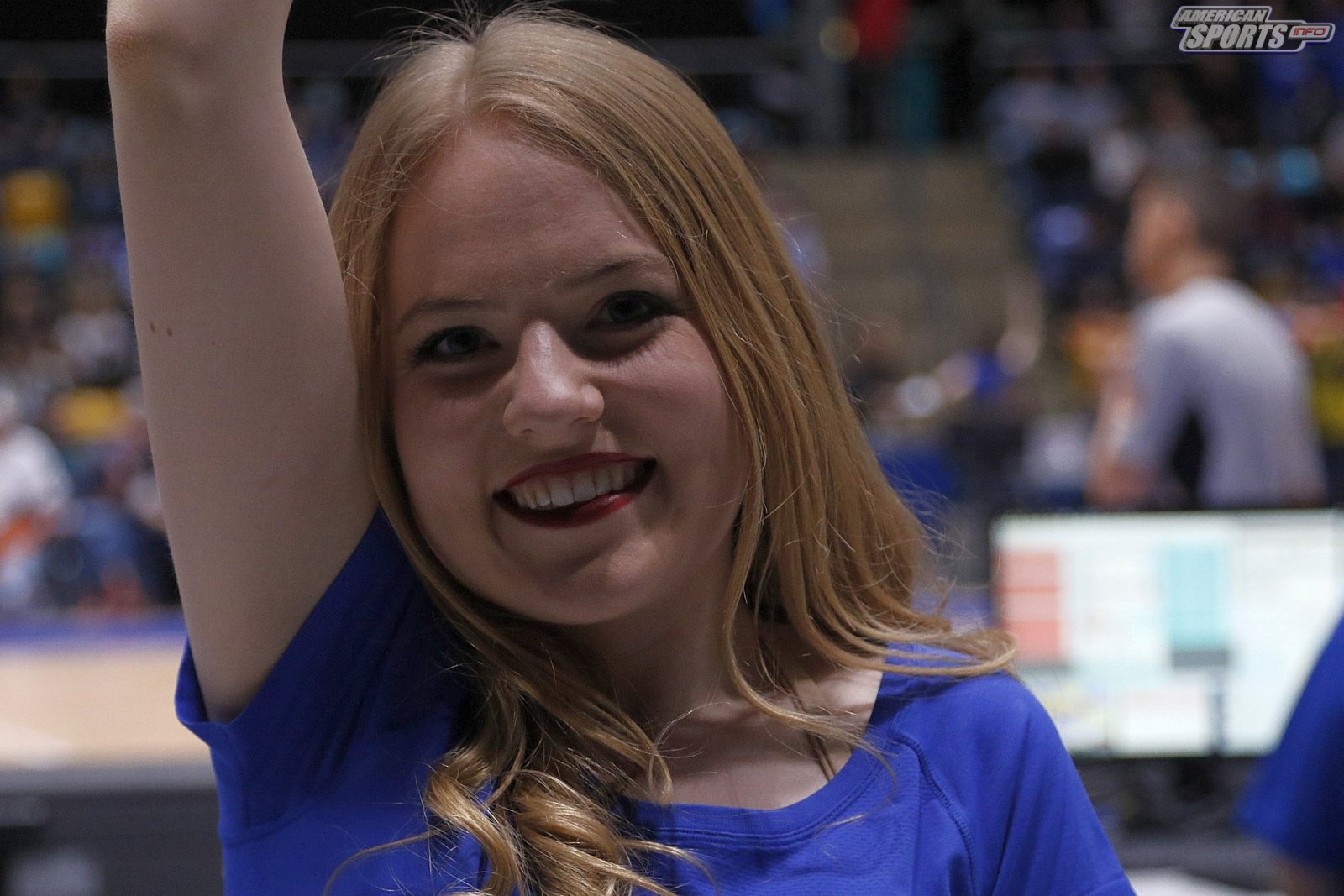 Das Frankfurt Skyliners Danceteam beim BBL Heimspiel gegen Rasta Vechta am 29.03.2019