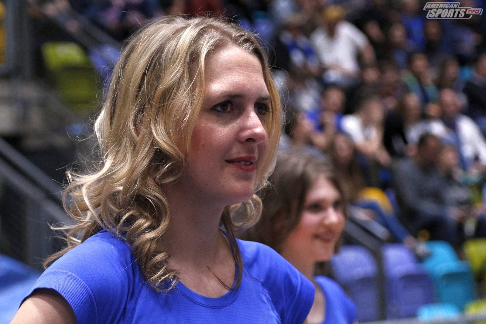 Das Frankfurt Skyliners Danceteam beim BBL Heimspiel gegen Rasta Vechta am 29.03.2019