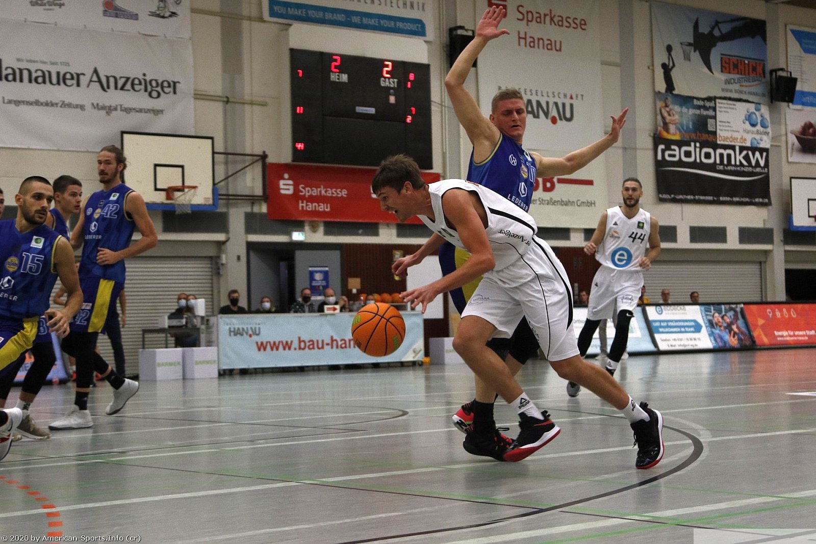 ProB Ebbecke White Wings Hanau vs EN Baskets Schwelm 62:69 10.10.2020