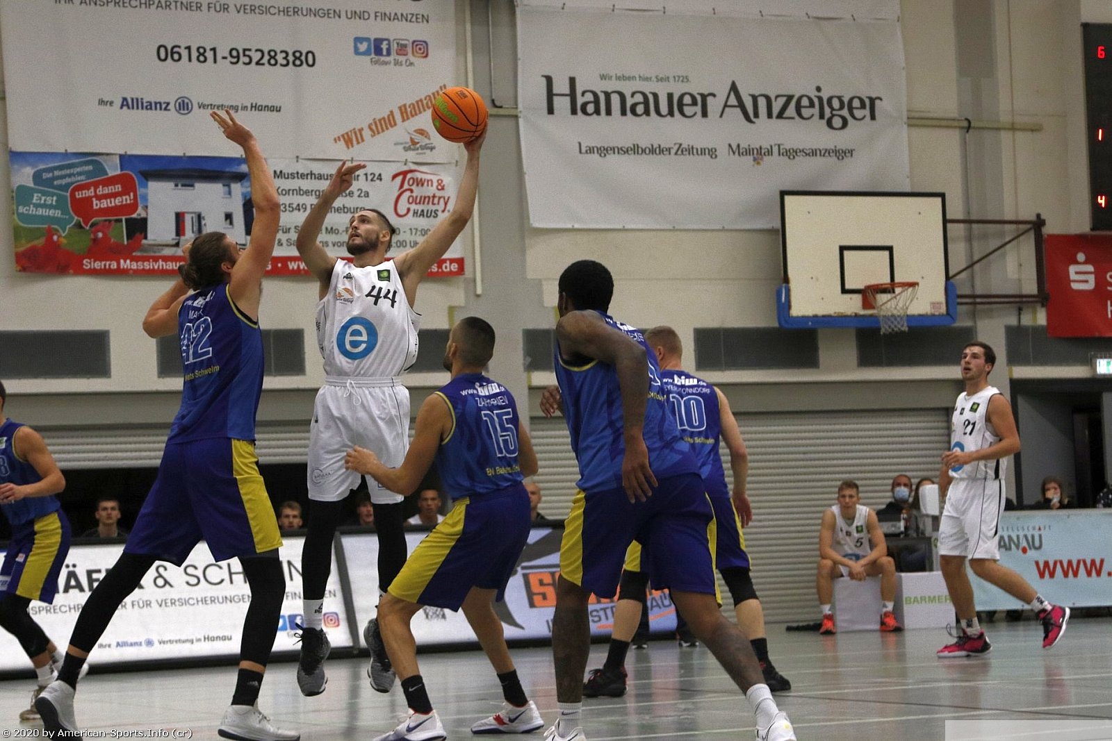 ProB Ebbecke White Wings Hanau vs EN Baskets Schwelm 62:69 10.10.2020