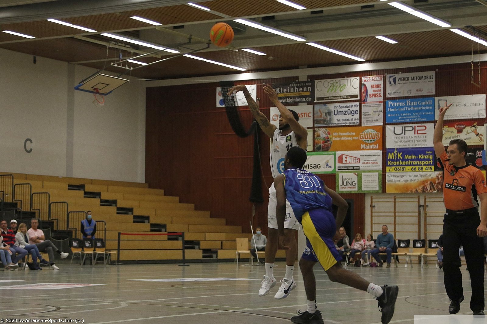 ProB Ebbecke White Wings Hanau vs EN Baskets Schwelm 62:69 10.10.2020