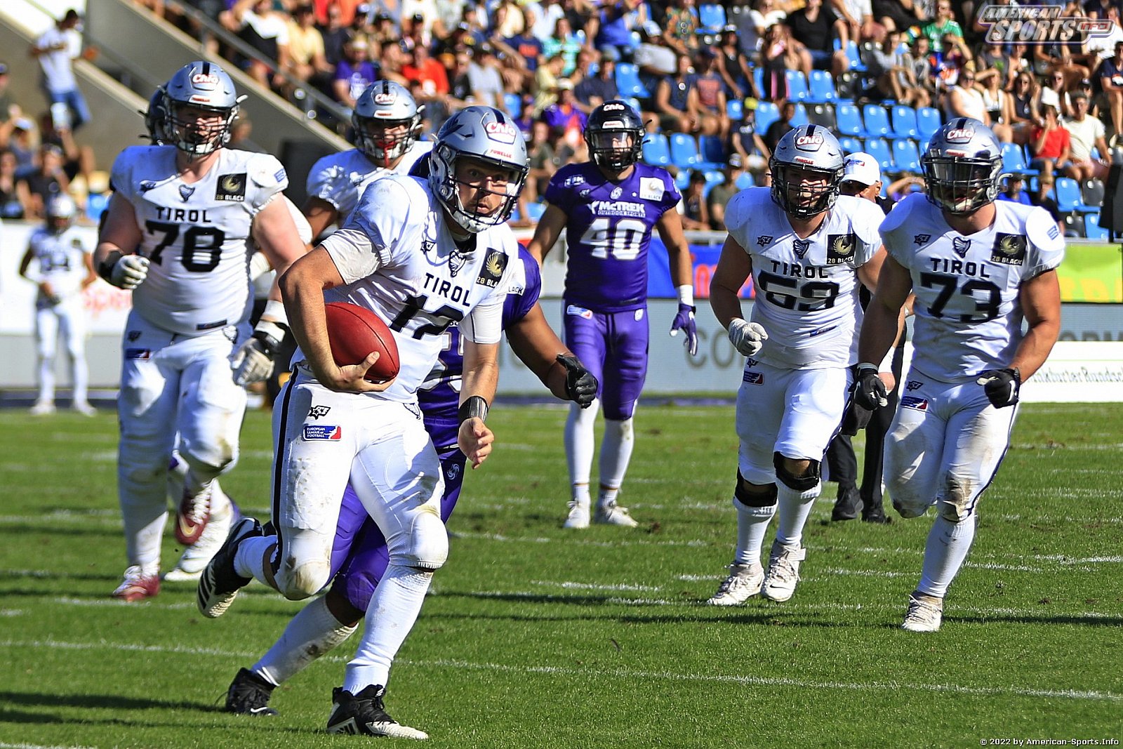 ELF: Frankfurt Galaxy vs Raiders Tirol 36:33 28.08.2022