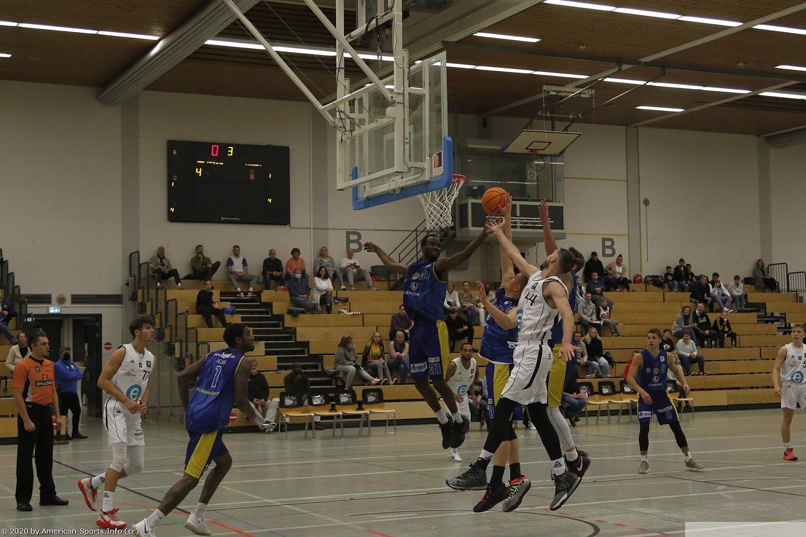 ProB Ebbecke White Wings Hanau vs EN Baskets Schwelm 62:69 10.10.2020