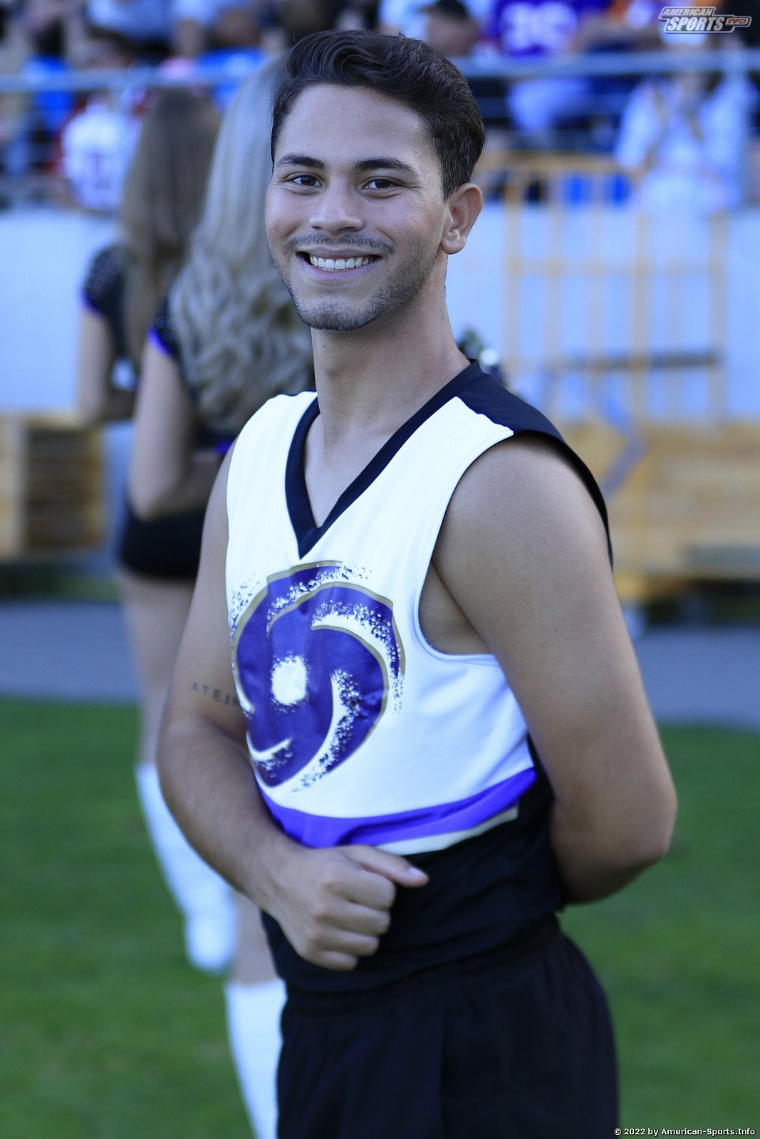 ELF: Die Frankfurt Galaxy Dancers und Loona beim Heimspiel gegen die Raiders Tirol am 28.08.2022
