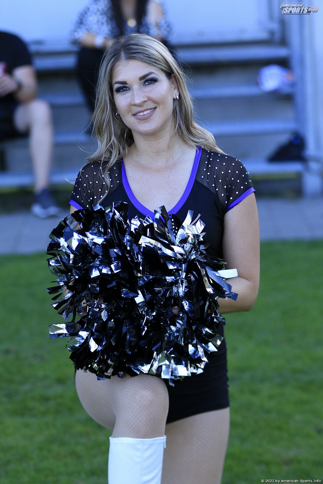 ELF: Die Frankfurt Galaxy Dancers und Loona beim Heimspiel gegen die Raiders Tirol am 28.08.2022