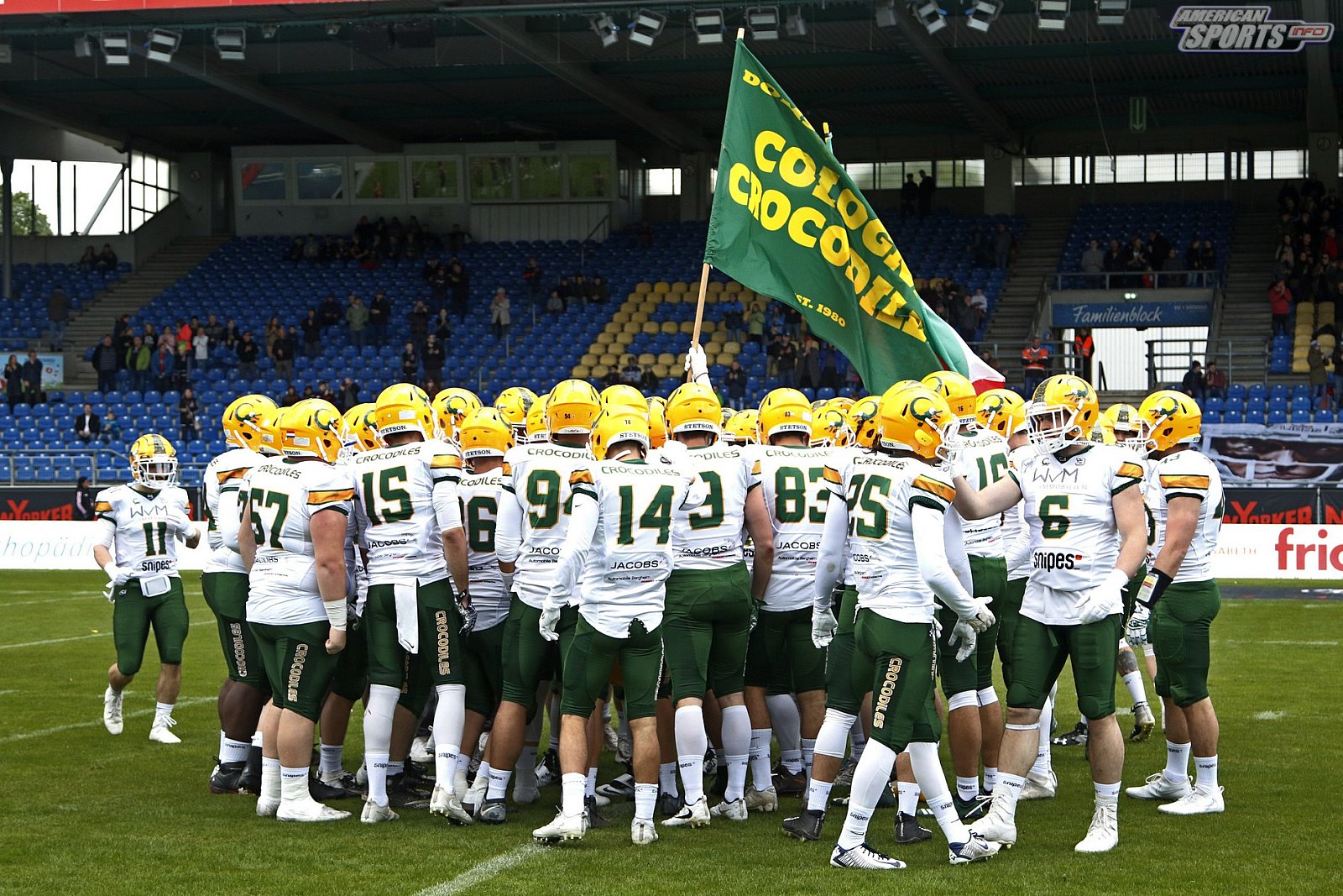 GFL Nord: NewYorker Lions Braunschweig vs Cologne Crocodiles 23:06 04.05.2019
