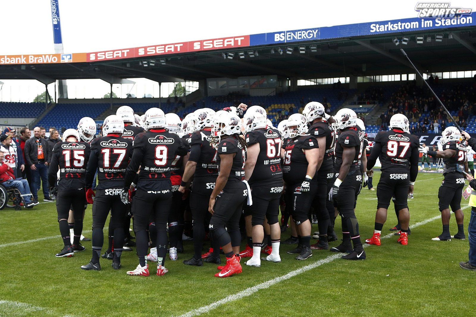 GFL Nord: NewYorker Lions Braunschweig vs Cologne Crocodiles 23:06 04.05.2019