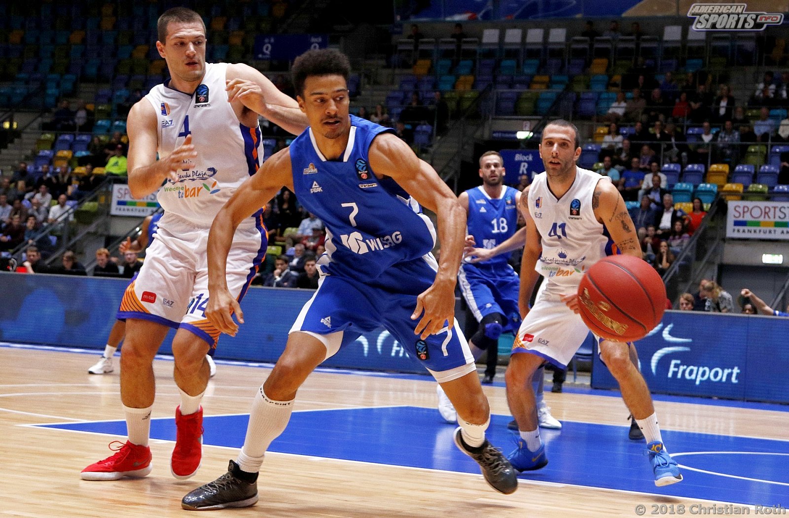 7Days Eurocup: Fraport Skyliners Frankfurt vs Mornar Bar 98:75 24.10.2018