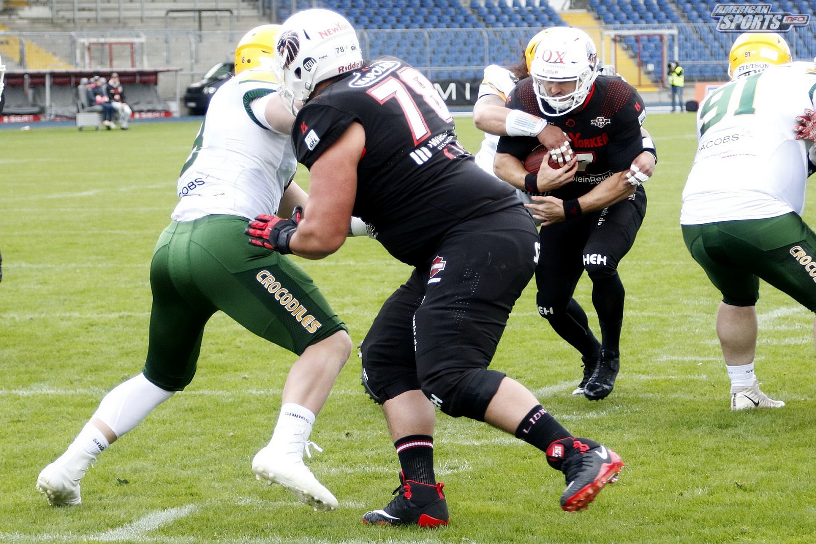 GFL Nord: NewYorker Lions Braunschweig vs Cologne Crocodiles 23:06 04.05.2019