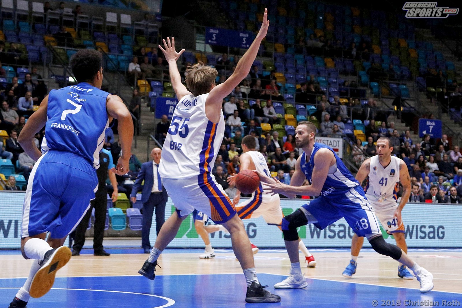 7Days Eurocup: Fraport Skyliners Frankfurt vs Mornar Bar 98:75 24.10.2018