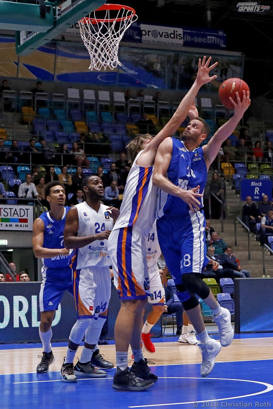 7Days Eurocup: Fraport Skyliners Frankfurt vs Mornar Bar 98:75 24.10.2018