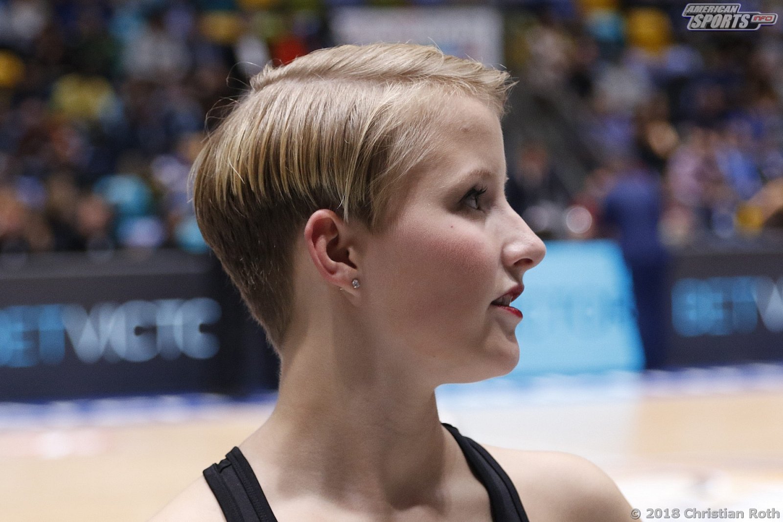 Das Fraport Skyliners Danceteam beim 7Days Eurocup Spiel gegen Mornar Bar am 24.10.2018